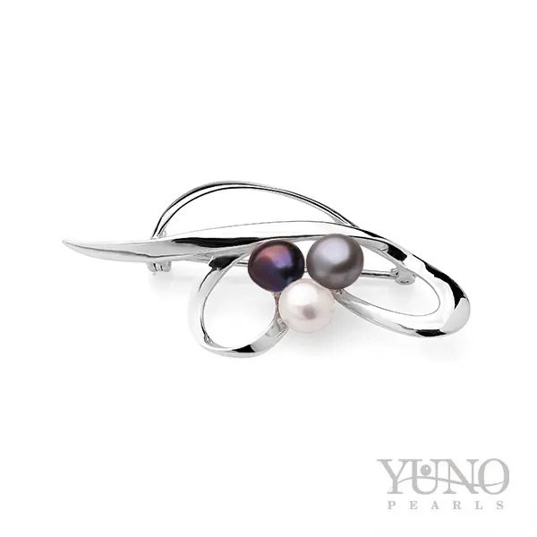 БРОШКА YUNO PEARLS - 15372n