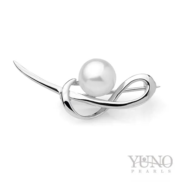 БРОШКА YUNO PEARLS - 15376w