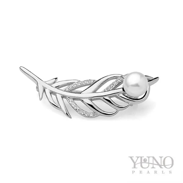 БРОШКА YUNO PEARLS - 15377w